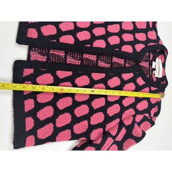 Vintage Art Deco Wool Jacket Knit Cropped Topper Coat USA MADE 16 - Picture 8 of 8